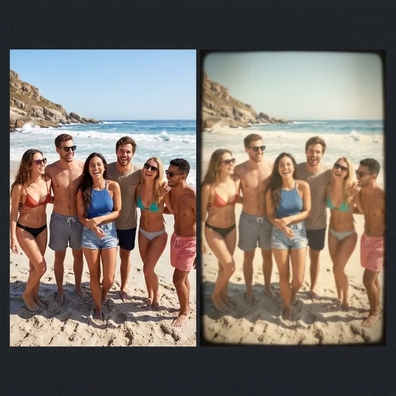 Polaroid Effect